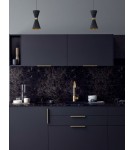 Pendant lamps - Maxlight Cornet LED Pendant 5W 300lm 3000K Black/Gold P0330 - product 4