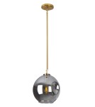 Pendant lamps - Maxlight Spirit II smoky grey pendant P0366 - product 1