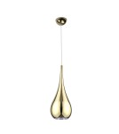 Pendant lamps - Maxlight Drop Pendant Gold 20cm 1xE27 P0308 - product 1