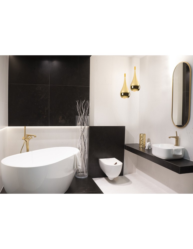 Pendant lamps - Maxlight Drop Pendant Gold 20cm 1xE27 P0308 - product kolory-swiatla.pl 3