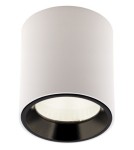 LED ceiling luminaires - Maxlight Tub Ceiling Lamp Round White+ Decorative Ring White RC0155/C0156 White C0155. - product 3