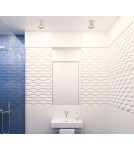 LED ceiling luminaires - Maxlight Tub Ceiling Lamp Round White+ Decorative Ring White RC0155/C0156 White C0155. - product 6