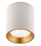 LED ceiling luminaires - Maxlight Tub Ceiling Lamp Round White+ Decorative Ring White RC0155/C0156 White C0155. - product 2