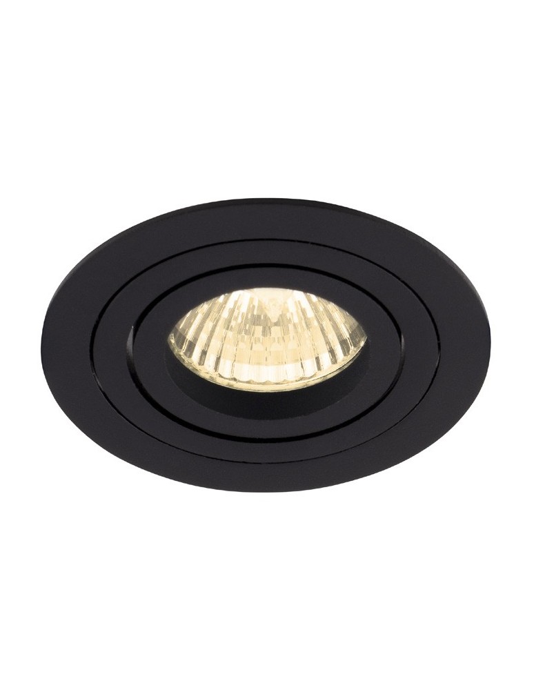 Round flush-mounted lamps - Maxlight Signal I Flush Mounting Black H0086 - product kolory-swiatla.pl 2