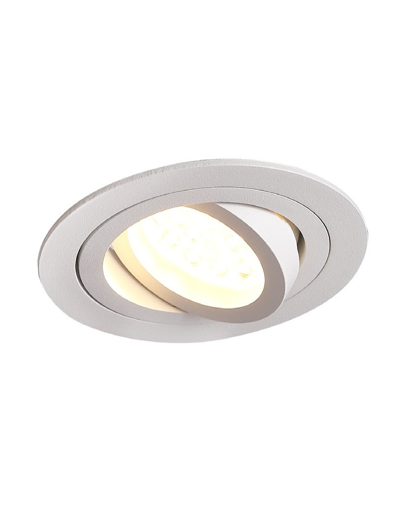 Round flush-mounted lamps - Maxlight Signal I Flush Mounting White H0084 - product kolory-swiatla.pl 1
