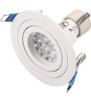 Round flush-mounted lamps - Maxlight Signal I Flush Mounting White H0084 - product 2