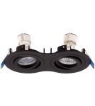 Round flush-mounted lamps - Maxlight Signal II Flush Mounting Black H0087. - product 1