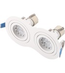Round flush-mounted lamps - Maxlight Signal II Flush Mount White H0083. - product 2