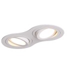 Round flush-mounted lamps - Maxlight Signal II Flush Mount White H0083. - product 1