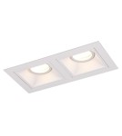 Square flush-mounted lamps - Maxlight Hit II Flush Mount White H0081. - product 1