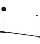 Pendant lamps over the island - Maxlight Horizon 100cm Organic Pendant Lamp Black P0354 - product 1