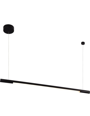 Maxlight Horizon 100cm Organic Pendant Lamp Black P0354
