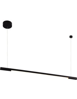 Maxlight Horizon 100cm Organic Pendant Lamp Black P0354