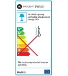 Pendant lamps over the island - Maxlight Organic Horizon 150cm Chrome P0359 Pendant Lamp. - product 3