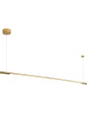 Maxlight Organic Horizon 150cm Gold P0360 Pendant Lamp.