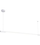 Pendant lamps over the island - Maxlight Organic Horizon 150cm White P0361 Pendant Lamp. - product 1