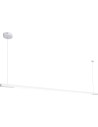Maxlight Lampa Wisząca Organic Horizon 150cm Biała P0361
