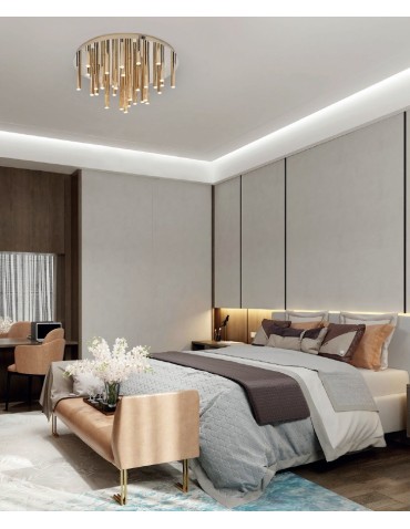 Maxlight Plafon Organic 33X1 Złoty Ściemnialny C0188D - produkt 2