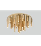 Modern ceiling lamps - Maxlight Plafond Organic 33X1 Gold Dimmable C0188D. - product 3