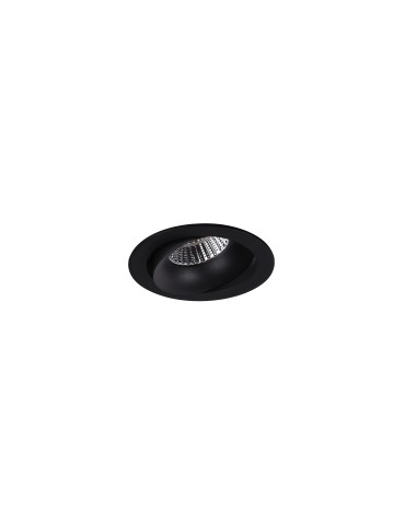 Maxlight Max Arya Tilted Black 8W Dimmable Recessed Luminaire H0099. - product 2