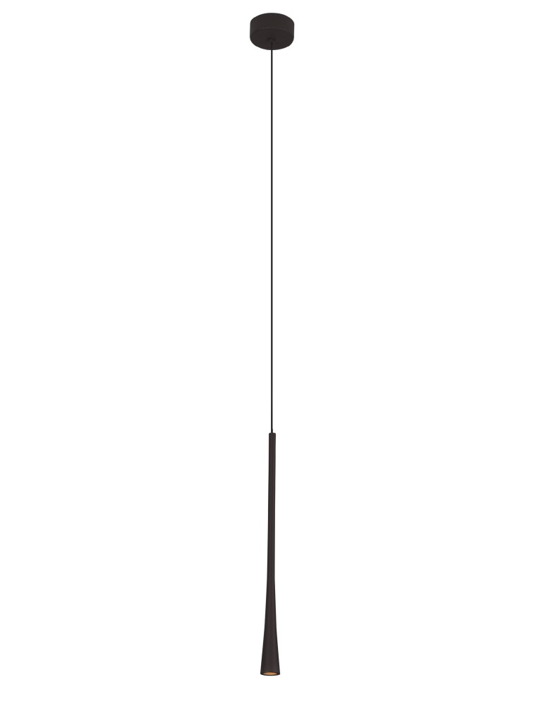 LED pendant lamps - Maxlight Coffee Black Pendant Lamp Small P0372. - product kolory-swiatla.pl 1