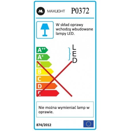 MAXlight COFFEE Lampa Wisząca czarny P0372