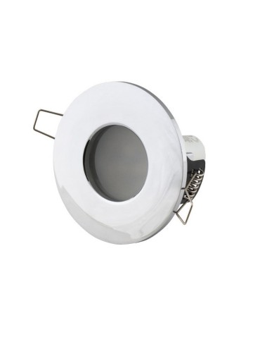 Maxlight Aqua IP65 Round Chrome Recessed Luminaire H0045.