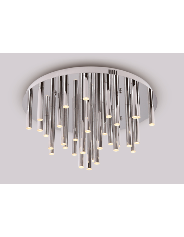 Maxlight Plafond Organic 33X1 Chrome Dimmable C0115D. - product 2