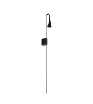 Designer wall lamps - Maxlight Wall lamp Comet Black 3W LED IP54 W0280 - product 1