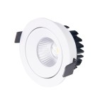 Flush-mounted lamps - pendants - Maxlight Cyclop recessed luminaire White 3000K IP65 H0094. - product 1