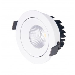 Maxlight CYKLOP BIAŁA Oprawa wpustowa 12W LED IP65 H0094