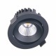 MAXlight Oprawa wpustowa CYKLOP CZARNA 12W LED IP65 H0095