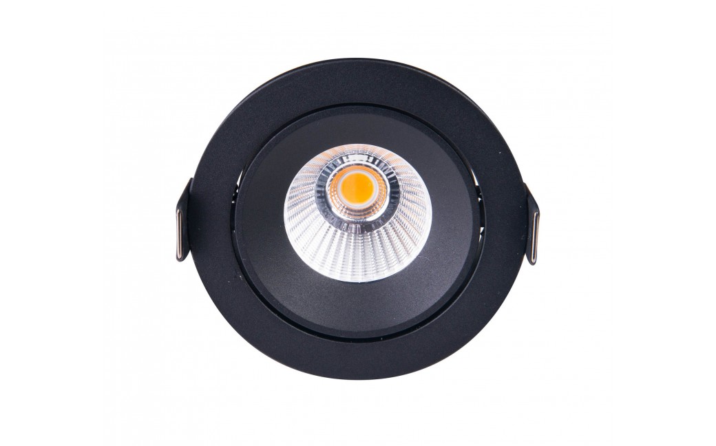 MAXlight Oprawa wpustowa CYKLOP CZARNA 12W LED IP65 H0095