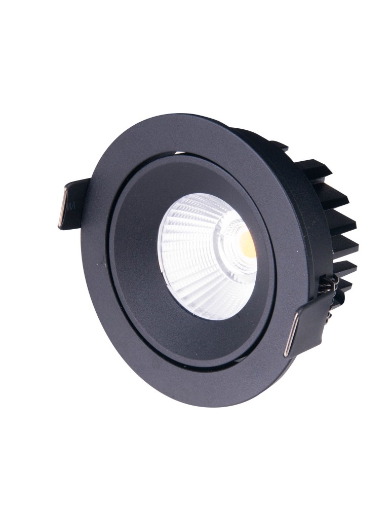 Flush-mounted lamps - pendants - Maxlight Cyclop Black 3000K IP65 H0095 recessed luminaire. - product kolory-swiatla.pl 3
