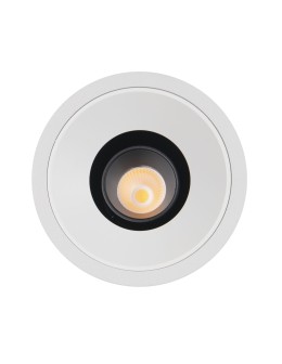Maxlight Galexo LED 7W White H0106 recessed luminaire.