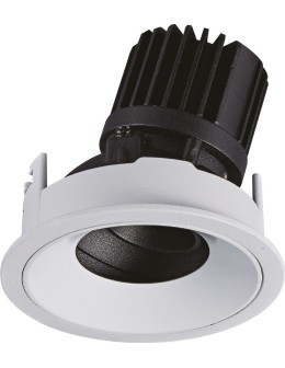 Maxlight Oprawa Wpustowa Galexo LED 7W Biała H0106 - produkt 2