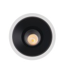 Round flush-mounted lamps - Maxlight Galexo LED 7W White H0106 recessed luminaire. - product 3