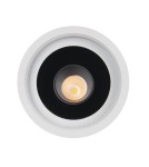 Round flush-mounted lamps - Maxlight Galexo LED 7W White H0106 recessed luminaire. - product 6