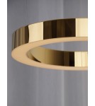Pendant lamps circles - Maxlight Luxury 40 cm Gold Dimmable P0377D Pendant Lamp. - product 2