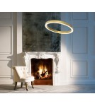 Pendant lamps circles - Maxlight Luxury 40 cm Gold Dimmable P0377D Pendant Lamp. - product 5