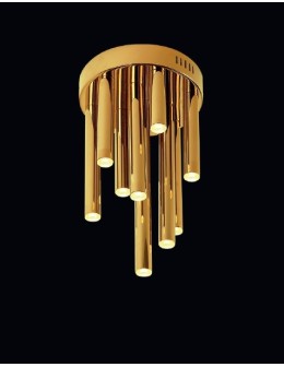 Maxlight Plafon Organic Złoty Mały Ściemnialny C0197D - produkt 2