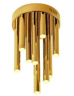 Maxlight Plafon Organic Złoty Mały Ściemnialny C0197D