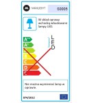 Lamps for 3-phase busbars - Maxlight Pistol White 12W LED Light S0005. - product 4