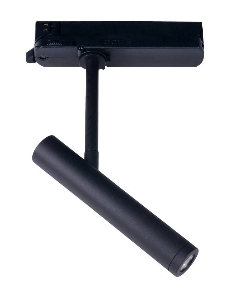 Lamps for 3-phase busbars - Maxlight Pistol Black 12W LED Light S0006. - product kolory-swiatla.pl 1