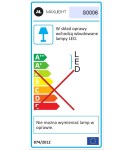 Lamps for 3-phase busbars - Maxlight Pistol Black 12W LED Light S0006. - product 4