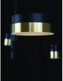 Maxlight Puma LED Pendant Lamp 4X 7W Black/Gold P0404 - product 2