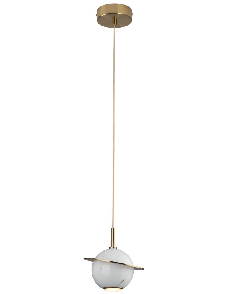 LED pendant lamps - Maxlight Uranos Pendant Lamp White P0413 - product kolory-swiatla.pl 1
