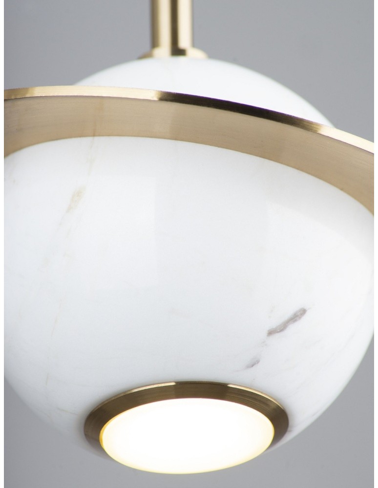 LED pendant lamps - Maxlight Uranos Pendant Lamp White P0413 - product kolory-swiatla.pl 3