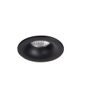 Round flush-mounted lamps - Maxlight Max Yuca Fixed Black 3W recessed luminaire H0103 - product 1