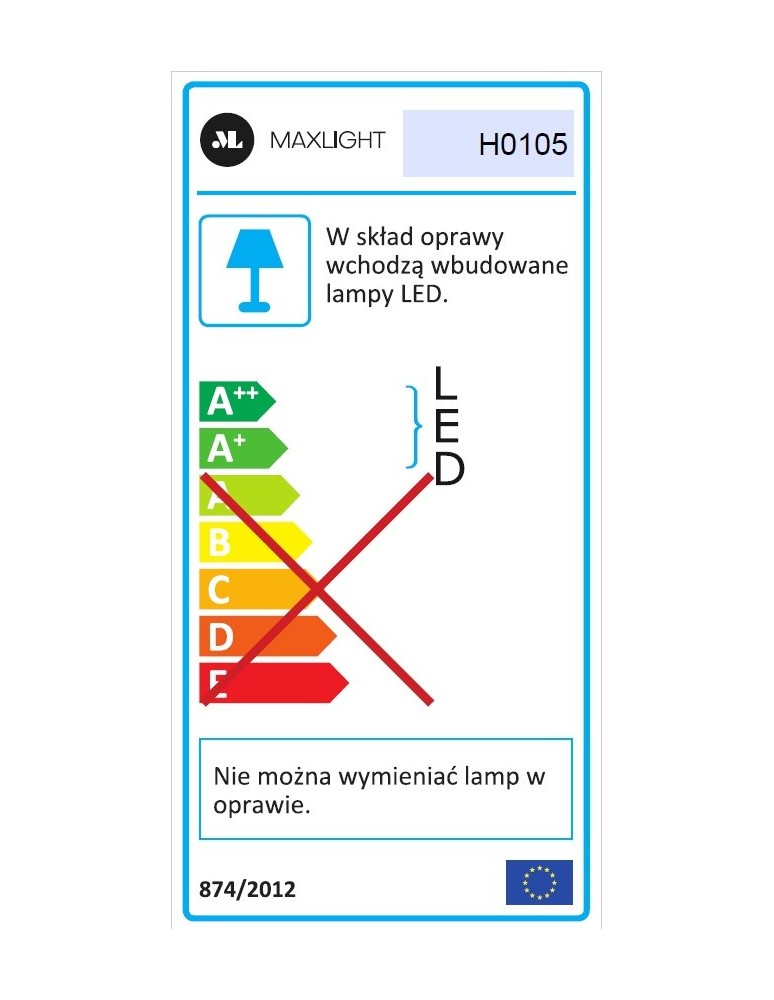 Round flush-mounted lamps - Maxlight Max Yuca Round Tilted Black 3W H0105 Recessed Luminaire. - product kolory-swiatla.pl 8
